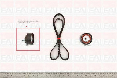 FAI AUTOPARTS tbk177 -  Комплект ремня ГРМ